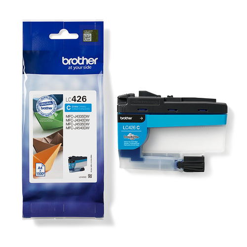 Brother LC426C ink cartridge 1 pc(s) Original Cyan Brother LC426C ink cartridge 1 pc(s) Original Cyan